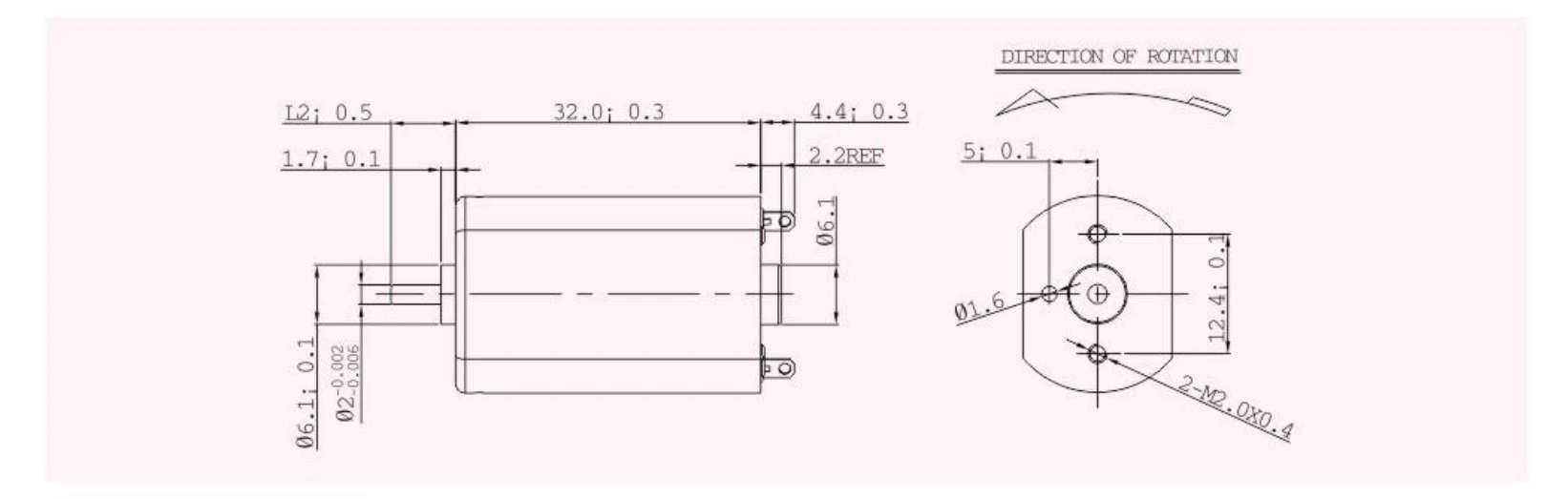 180SH motor outline