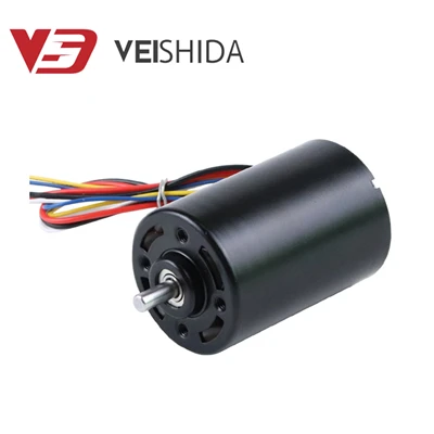 33mm pitkä käyttöikä 12V pienikokoinen DC harjaton moottori