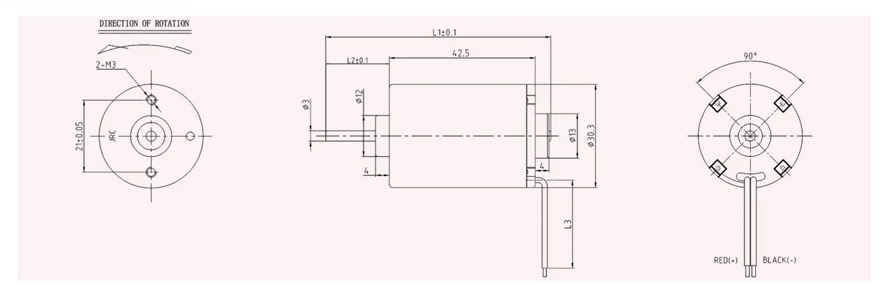 VBL-3050 Brushless motor design VBL-3050 Brushless motor design