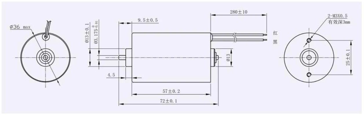 VBL-3657 Brushless motor design VBL-3657 Brushless motor design